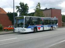 Mercedes-Benz O 530 I (Citaro) auf der Linie 1 nach Grasholz am Bahnhof Eckernfrde.
