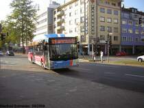 Hier habe ich einen MAN Lions City am Hansahaus in Saarbrcken aufgenommen. Ich habe das Foto am Dienstag, 22.09.2009 Fotografiert.