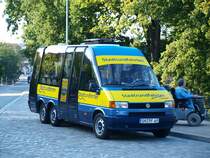 Stadtrundfahrt in Schwerin mit einem 3achser VW T4 am Buga Gelnde