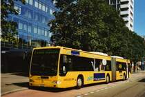 ZVB Zug Nr. 21/ZG 3371 Mercedes Citaro am 15. August 2009 Zug, Metalli (mit Vollwerbung f�r  ARP DATACON )