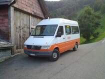 BSU: Mercedes-Sprinter Nr.9 am 22.08.2009 auf dem Mittleren-Balmberg. 