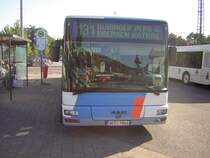 Ein MAN Bus der Firma Seibert Reisen. Das Bild wurde am 25.09.2009 Fotografiert. Die Firma f�hrt f�r Saarbahn und Bus.