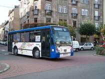 Ein neuer Stadtverkehr fhrt im lothringerischen Saarburg seit dem 16/09/09. Hier ein A 508 am 24/09/09.