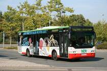 HCR 42 auf der Linie 312 Richtung Vde-/Bergstrae.
Werbung: City Center Herne
Wanne Eickel HBF 27.9.2009