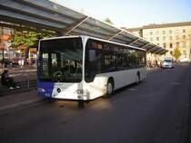 Hier ist ein Citaro der Firma Baron Reisen zu sehen. Der Wagen fhrt die Strecke Saarbrcken berherrn als Linie R13