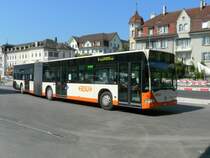 BSU - Mercedes Citaro Bus Nr.50  SO 155950 unterwegs auf der Linie 4 vor dem Bahnhof Solothurn am 08.09.2009