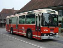 bls Busland AG, 3400 Burgdorf, Nr. 23: Volvo/Lauber BE 371'486 (Kilometermillionr!, ex AAGK Koppigen Nr. 3) am 27. September 2009 in 3465 Drrenroth Dorf