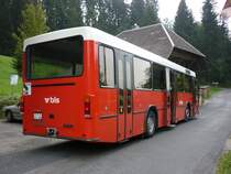 bls Busland AG, 3400 Burgdorf, Nr. 27: Volvo/Lauber B10M BE 394'386 am 26. September 2009 auf Extrafahrt beim Gasthaus Tannenbad in 3462 Weier i.E.