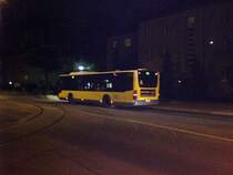 Mercedes-Benz O 530 II (Citaro Facelift) auf Betriebsfahrt in richtung Betriebshof Indira-Ghandi-Strae an der Haltestelle Weiensee Pasedagplatz. Ein Uhr tote Hose hier in Berlin-Weiensee.