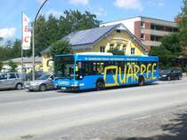 Mercedes-Benz O 530 I (Citaro) auf der Linie 173 nach Mundsburger Brcke nahe der Haltestelle Bramfeld Dorfplatz.
