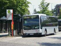Mercedes-Benz O 530 II (Citaro Facelift) auf der Linie 576 nach U-Bahnhof Ahrensburg West am Bahnhof Ahrensburg.