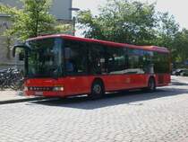 Setra S 300er-Serie NF auf der Linie 8110 am Bahnhof Ahrensburg.