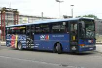 SBG  FR JS 295 auf der 7208 nach Bad Krotzingen 
am HBF Freiburg.
7.7.2008