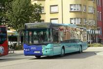 Schlsselbus Offenburg  KA SB 241 nach Windschlg auf der S 2.
Offenburf HBF 7.7.2009
