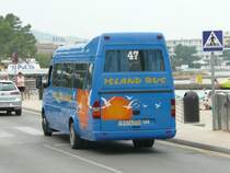 27.09.09,MB-Kleinbus in Sant Antoni de Portimany(San Antonio Abad).