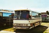 Aus Deutschland: LER-IS 80H Setra am 15. August 2009 Zug, Wohnbustreffen