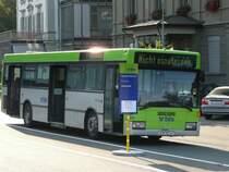 bls Busland - Mercedes O 405  Nr.40  BE 593 bei den Bushaltestellen beim Bahnhof Burgdorf am 08.09.2009