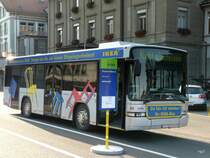 bls Busland - Scania-Hess  Nr.26  BE 122011 bei den Bushaltestellen beim Bahnhof Burgdorf am 08.09.2009