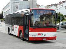 CJ - Volvo 8700 Nr.116  BE 26661 bei den Bushaltestellen beim Bahnhof in Tramelan am 05.09.2009