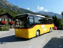 Postauto - Volvo 8700 VS 16291 bei der Postautohaltestelle in Ausserberg am 09.09.2009