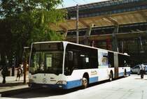 VBL Luzern Nr. 140/LU 199'440 Mercedes Citaro am 15. August 2009 Luzern, Bahnhof