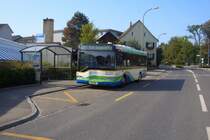 In T�gerwilen, Hertler steht zur Abfahrt bereit: TG 161 785. 27.09.09.