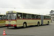 Rheinbahn Museumswagen 8291 beim Tag der offenen T�r im Betriebshof Benrath 2008.