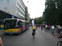 Ein Solaris auf der TXL-Linie whrend der Kreisfahrt am 26.9.2009.