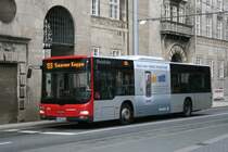 Rheinbahn 7518 hier in M�lheim Stadtmitte mit der Linie 133 Richtung Saarner Kuppe.
Werbung: Rheinbahn Handy Ticket
4.10.2009