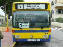 28.09.09,Iveco-Pegaso an der Cala Graci auf Ibiza.