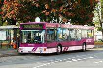 Wettels  WES JA 379 steht hier in Moers am HBF Abbfahrbereit Richtung Duisburg mit der Linie 921.