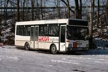 Wega Reisen Ratingen ME WE 434.
Aufgenommen auf einem Parkplatz in Ratingen Lintorf.