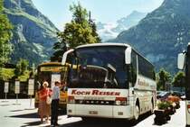 Koch, Giswil OW 10'084 Setra am 23. August 2009 Grindelwald, Bahnhof