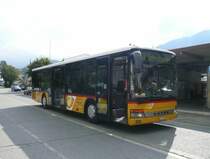 PostAuto Region Ostschweiz: Setra S 315 NF SG 284'017, am 2. Oktober 2009 beim Bahnhof Nesslau-Neu St. Johann in 9650 Nesslau