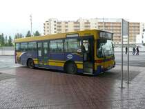 28.09.09,IVECO-Pegaso am Busbahnhof von Sant Antoni de Portmany auf Ibiza.