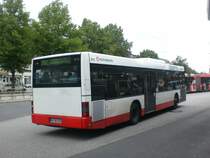 MAN Niederflurbus 2. Generation auf der Linie 262 nach Rahlstedt Sorenkoppel am U-Bahnhof Wandsbek Markt.