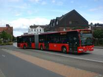 Mercedes-Benz O 530 II � (Citaro Facelift) auf der Linie 3050 nach Rendsburg ZOB am Bahnhof Eckernf�rde.