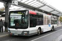 M�Bus 0710 nach Holt Hehnerholt am ZOB MG.
Werbung: VRR Ticket 2000
10.9.2009