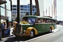 STI Thun Nr. 15/BE 26'776 Saurer/Gangloff (ex AvH Heimenschwand Nr. 5) am 10. September 2009 Thun, Aarefeldplatz