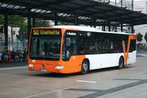 Ver 334 Richtung Hagen Stadtmitte am ZOB Hagen.
11.10.2009