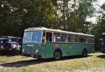 Oldtimer Club 33, Tafers Nr. 33/FR 300'450 Saurer/Hess (ex GFM Fribourg) am 12. September 2009 Monte Ceneri, Saurertreffen