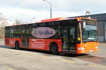 EVAG 3413 mit Werbung f�r Radio Essen.
Zum 14.2.2008 verkehrte der Wagen f�r Radio Essen als Flirt Bus.