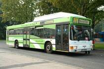 Rheinbahn 9001 in der D�sseldorfer Innenstadt.
Werbung: www.swd-ag.de