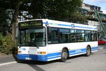 WSW 0552 nach Hardt am HBF Wuppertal mit der Linie 643.
18.10.2009.