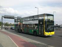 MAN Lion's City DD (Doppelstock) auf der Linie M85 am Hauptbahnhof.