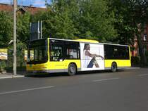 MAN Niederflurbus 3. Generation (Lions City) als SEV f�r die S-Bahnlinie 46 zwischen S-Bahnhof Gr�nau und S-Bahnhof K�nigs Wusterhausen.