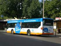 Mercedes-Benz O 530 I � (Citaro) auf der Linie 263 nach S-Bahnhof Zeuthen am S-Bahnhof Gr�nau.