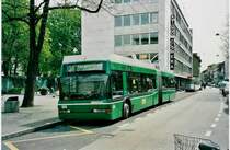 Aus dem Archiv: BVB Basel Nr. 934 Neoplan Gelenktrolleybus am 26. April 1999 Basel, Claraplatz