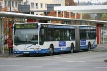 Wagen 128 (RS VL 28) mit der Linie 655 zum Stadtpark Remscheid.
24.10.2009