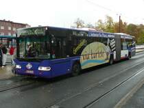 26.10.09,NEOPLAN der BOGESTRA Nr.0262 in Wanne Eickel.
